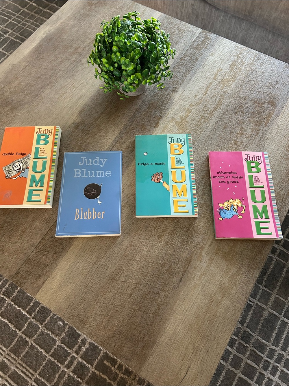 Judy Blume Books set of 4